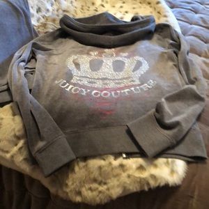 Juicy couture sweat outfit, velour